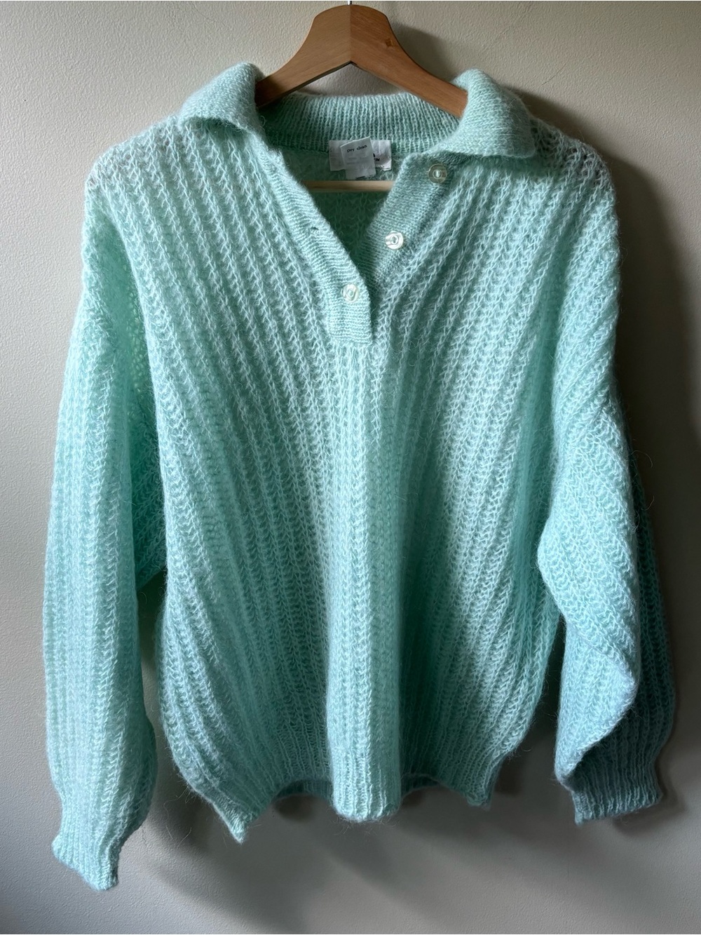 Ice Vintage Made In Italy Light Blue Sweater